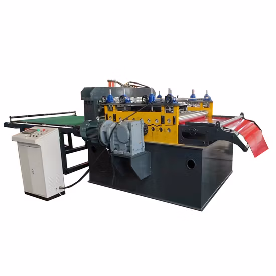 Bobine d'acier de contrôle automatique de PLC coupée à la longueur coupant la ligne de machine de découpe de nivellement