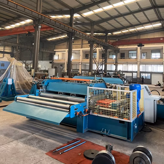 Machine de découpe de feuilles de bobine de coupe de haute qualité, bobine d'acier coupée à la ligne de longueur